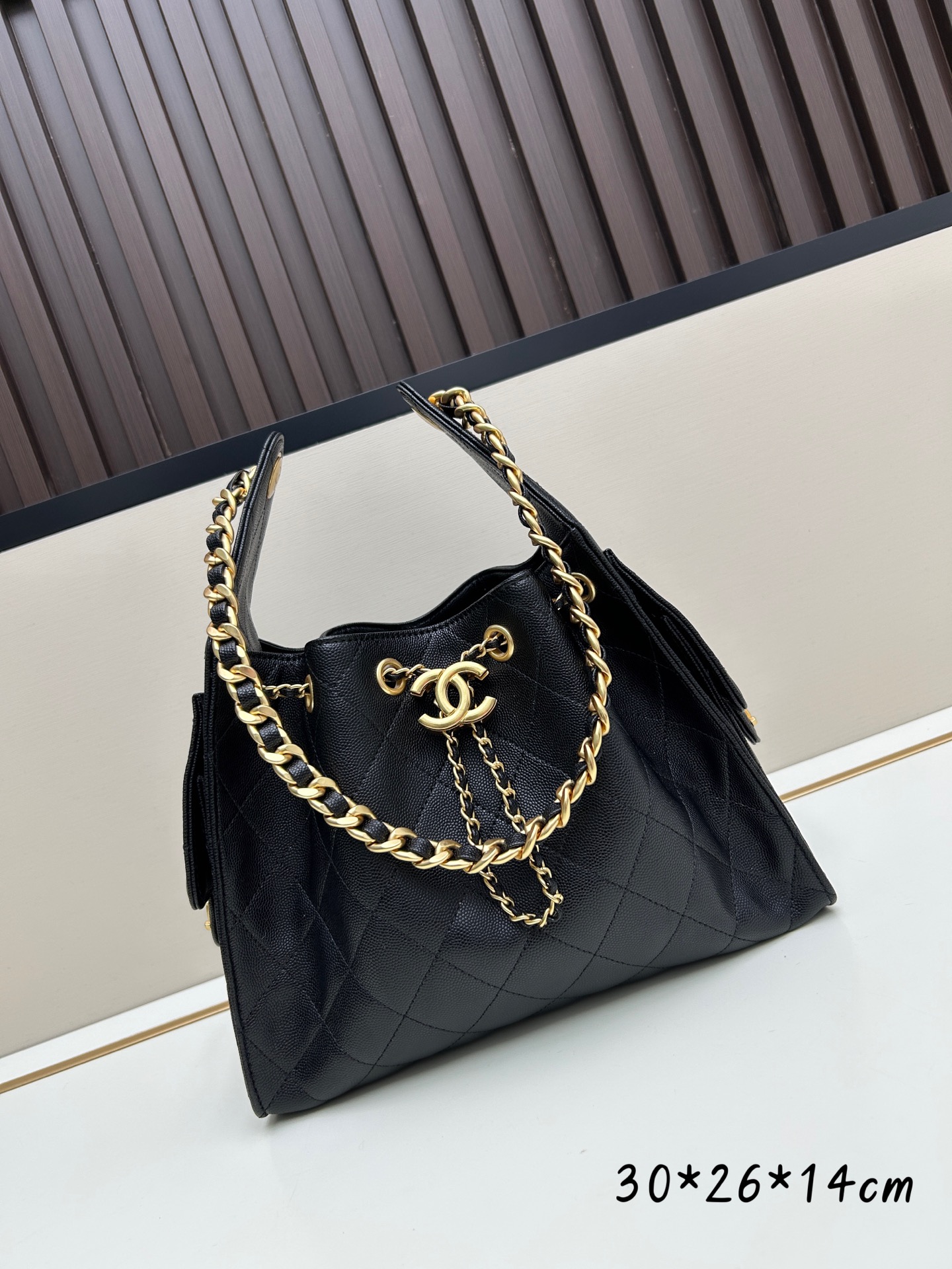 Chanel 25c bag king ball grain leather